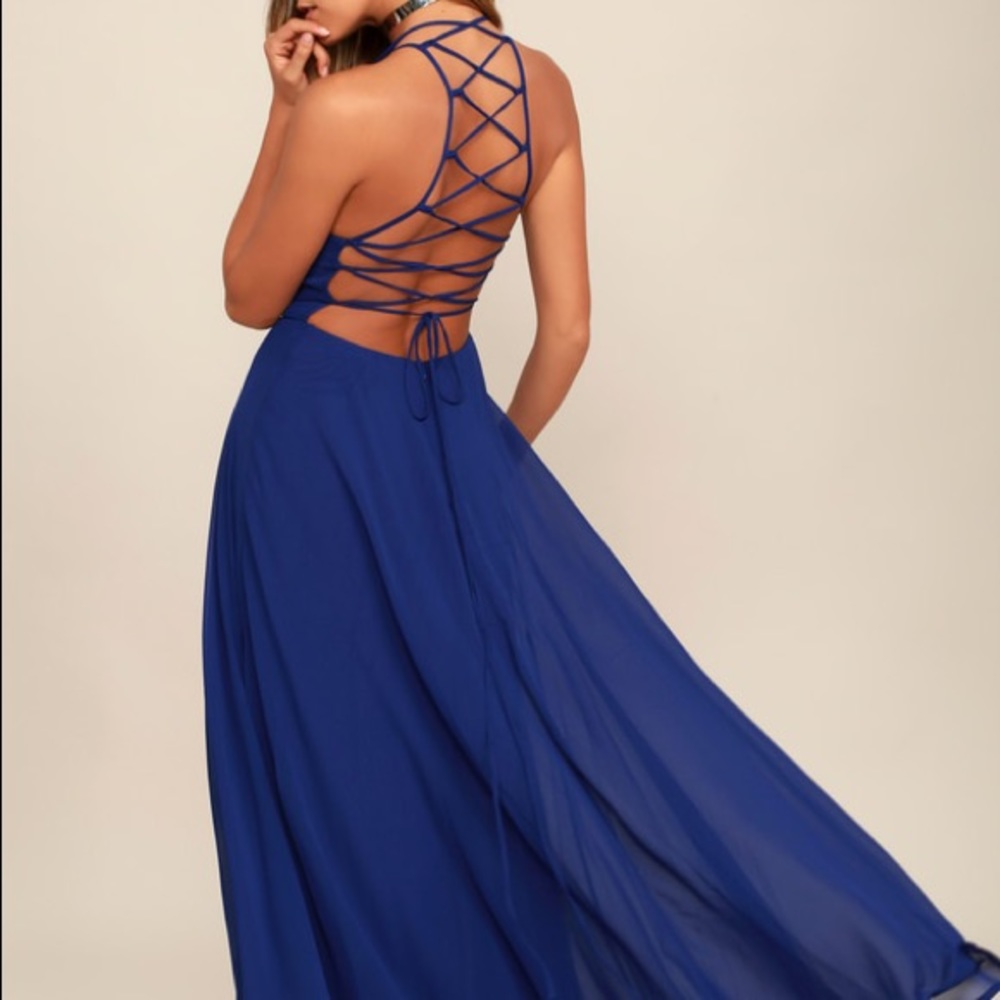 Lulus Strappy to be Here Dress